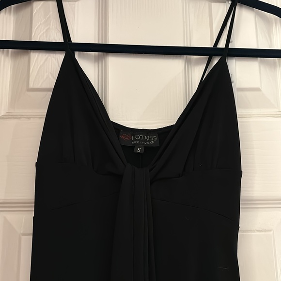 HOT KISS BLACK MINI DRESS - Picture 2 of 5